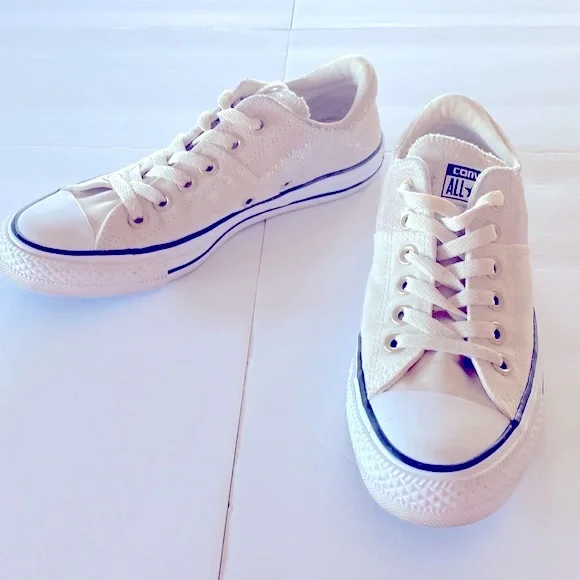 Converse All Stars Cream and Iridescent - Picture 4 of 7